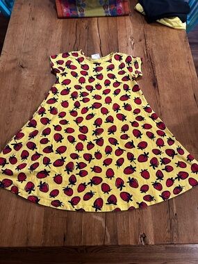 Hannah Andersson strawberry dress